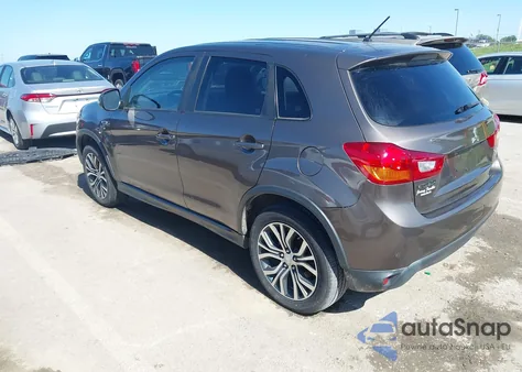 2016 Mitsubishi Outlander Sport 2.0 Es из США, поврежденный, VIN JA4AP3AU8GZ064452
